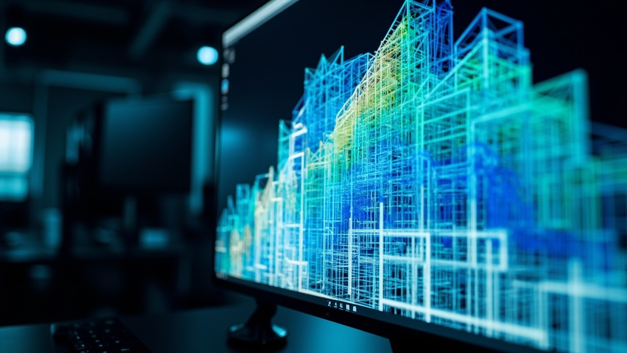 Point cloud output effect